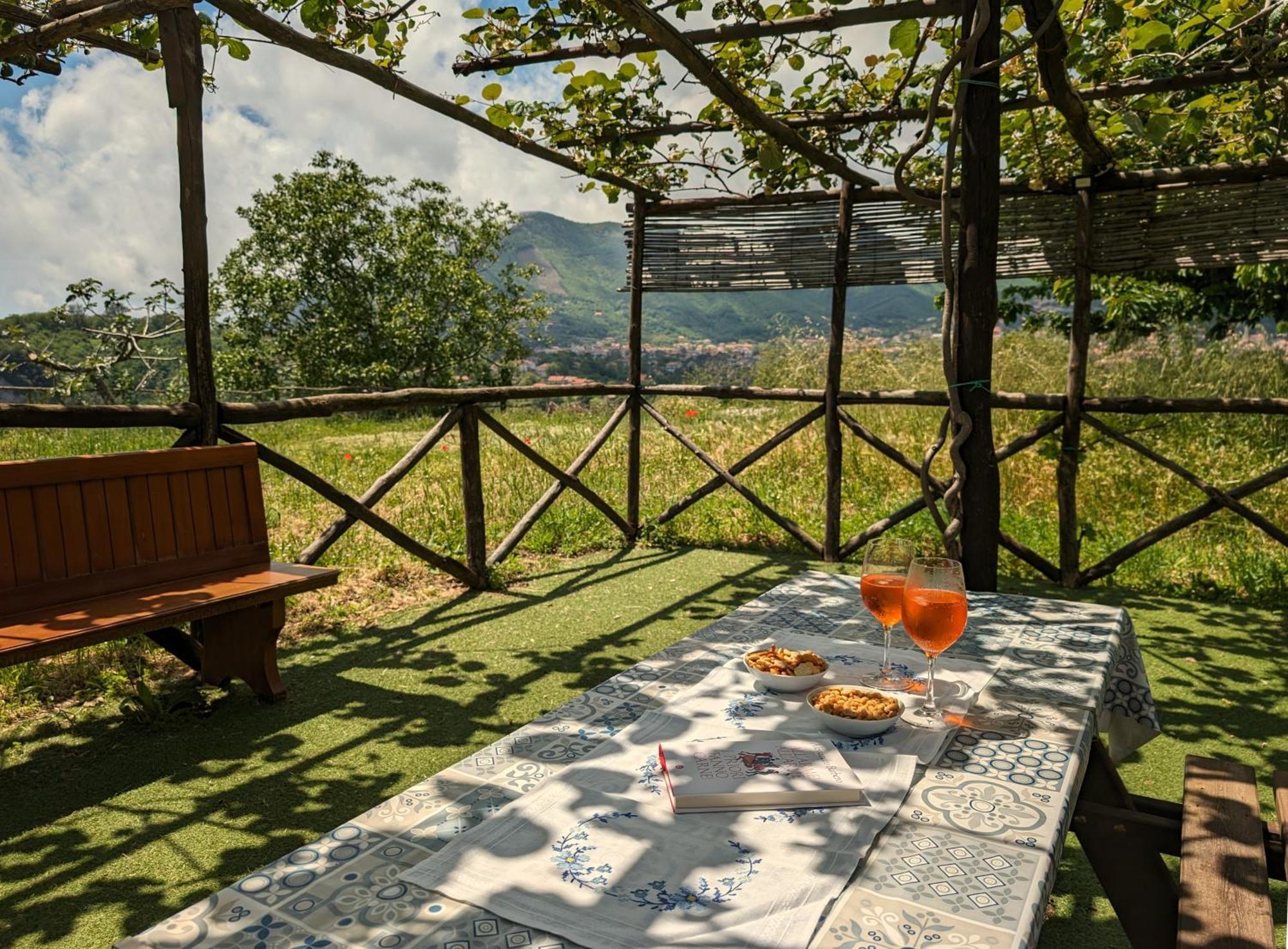 Louis House Ad Agerola Per Amalfi Positano Pompei Villa Rum bild
